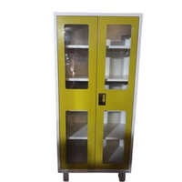 Glass Door Almirah - Assembly: No Assembly Required