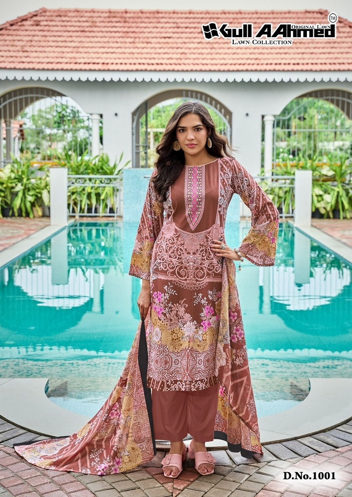 Gullahmed Barooue Vol-2  Karachi Dress Material