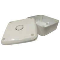 Cctv Camera Junction Box - Color: White