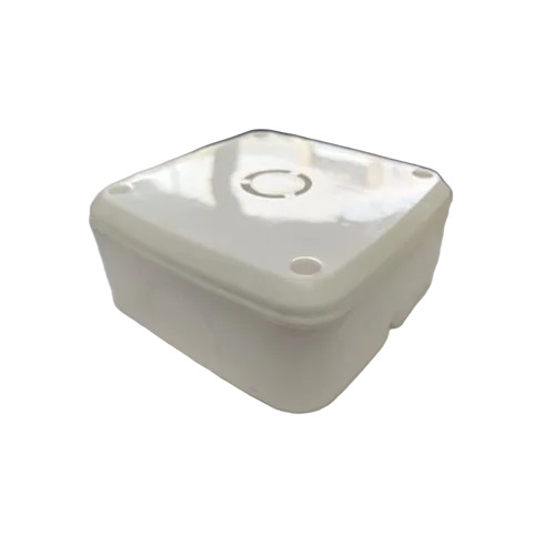 Cctv Camera Pvc Junction Box - Color: White