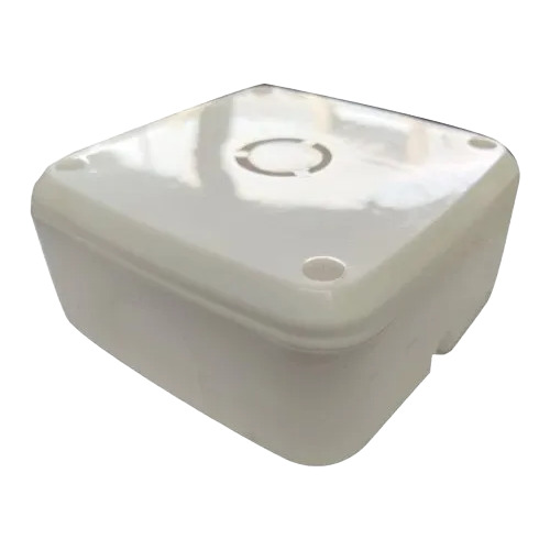 Pvc Square Junction Box - Color: White