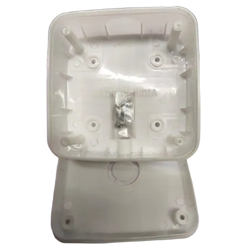 Pvc Square Junction Box - Color: White