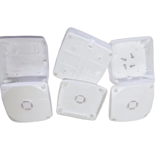 Square Cctv Camera Junction Box - Color: White