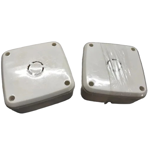 5 Inch Plastic Camera Junction Box - Color: White