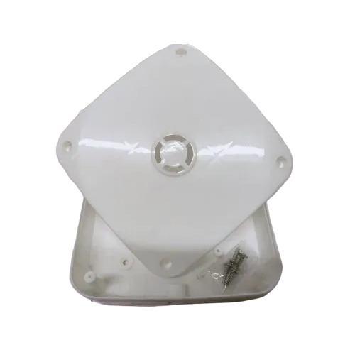 Mini Cctv Camera Junction Box - Color: White