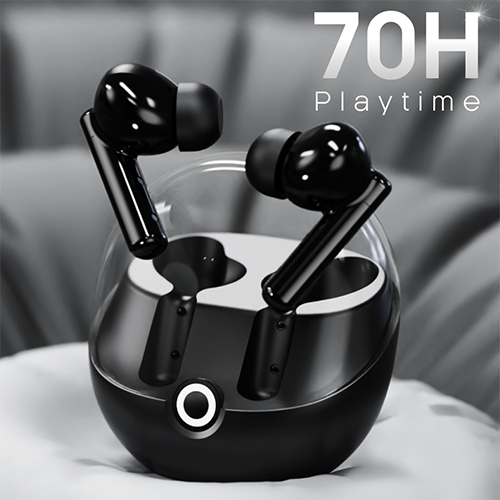X514 Black Earbuds - Body Material: Abs Plastic
