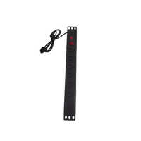 5 Amp 6 Socket Power Distribution Unit - Color: Black