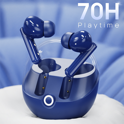 X514 Midnight Blue Earbuds - Body Material: Abs Plastic
