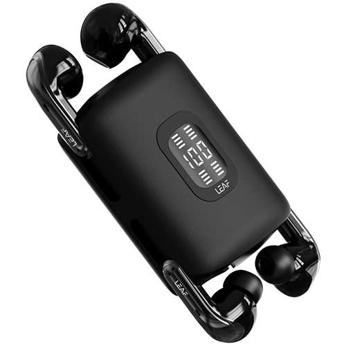 X714 Black Earbuds - Body Material: Abs Plastic