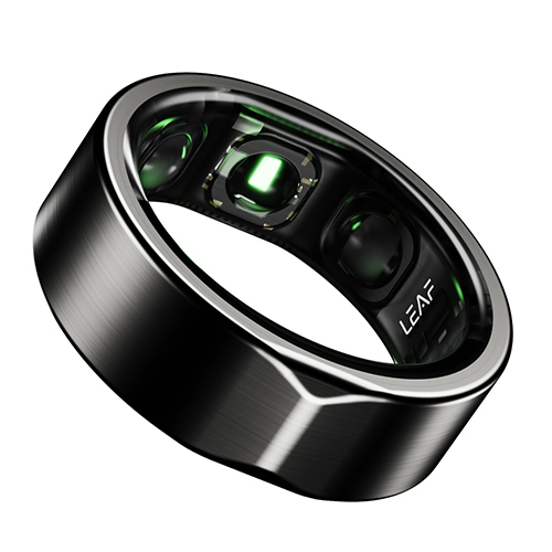 Halo Black Smart Ring - Gender: Men