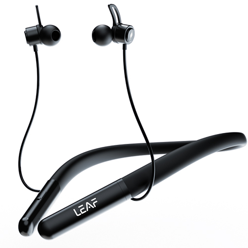 Rush X 342 Black Wireless Neckband - Body Material: Abs Plastic