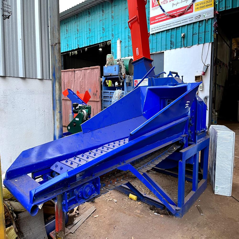 50HP Wood Chipper Machine with Conveyor