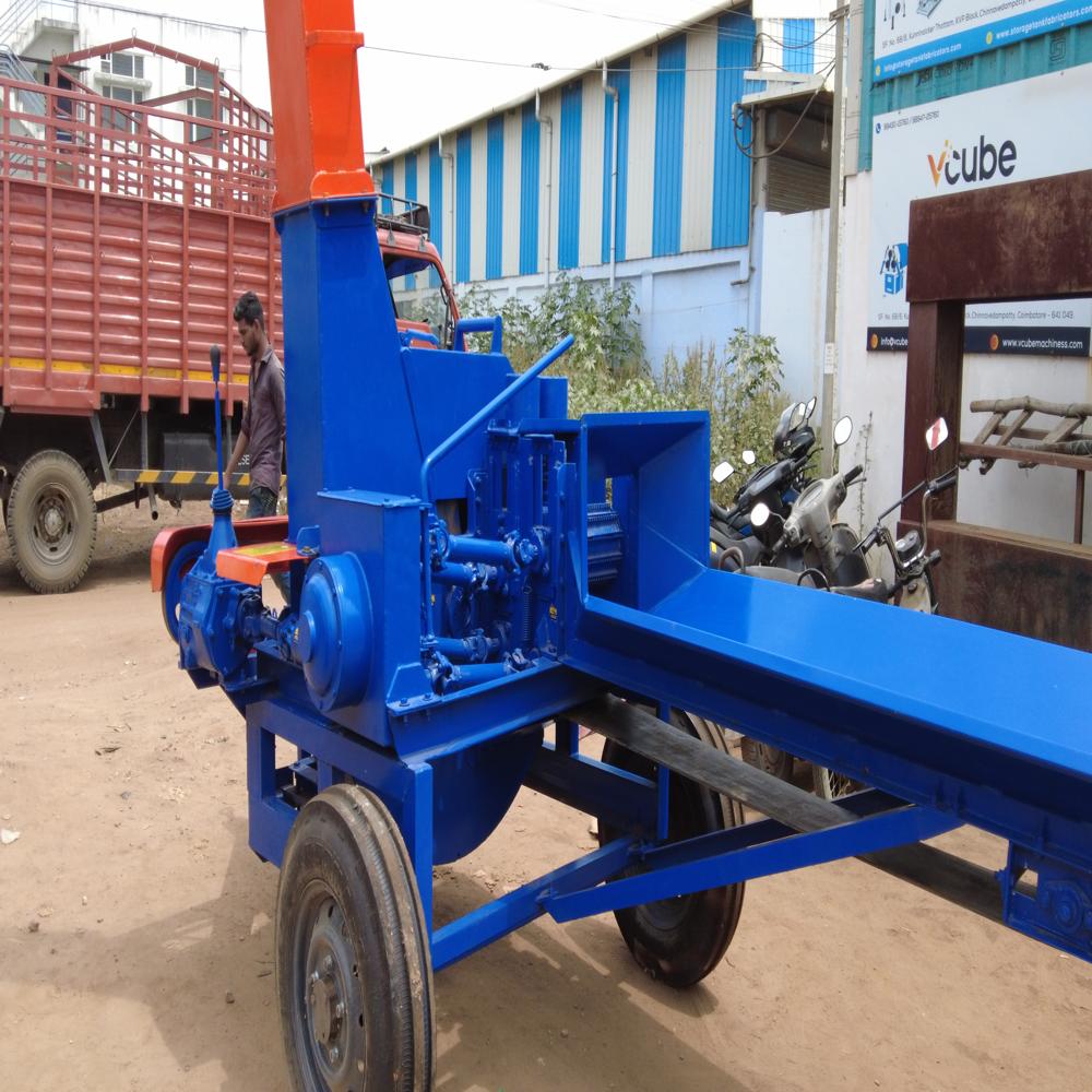 Conveyors Type Wood Chipper Machine 55 HP