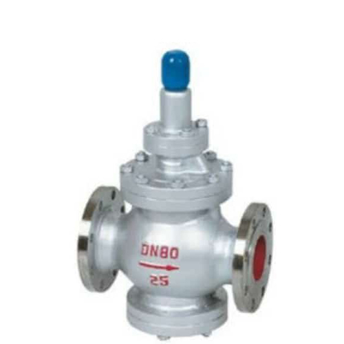 Pressure Reducing Valve Flanged Type - Color: Silver