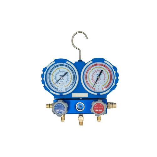 Value Manifold Gauge Vmg-2-R134A - Color: Blue