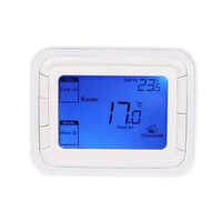 Honeywell T6861H2WB Fan Coil On-Off thermostat with Blue Backlight