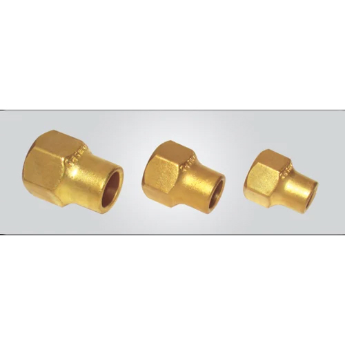 Gasman Forged Long Flare Nuts - Color: Golden