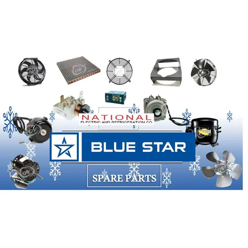 Blue Star Air Conditioner Spare Parts - Color: Black