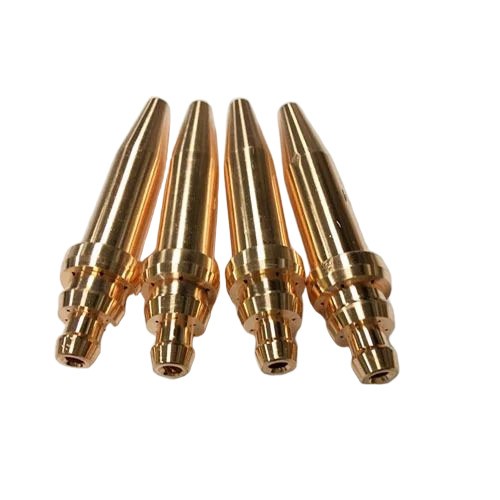 Oxygen Acetylene Cutting Torch Nozzle - Color: Golden