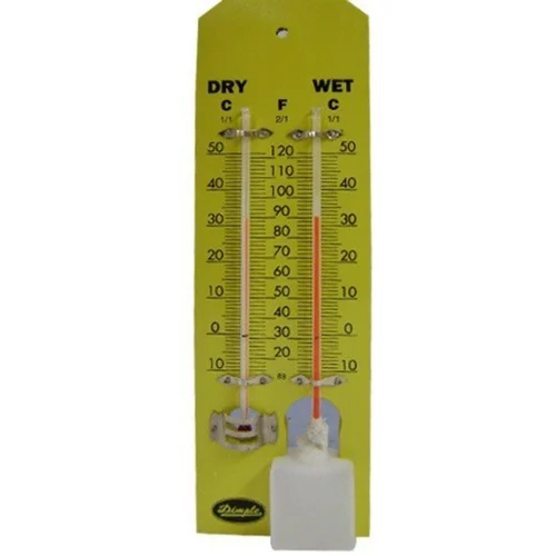 Dimple 17878 Wet And Dry Thermometer - Accuracy: +/- 1 Â°C