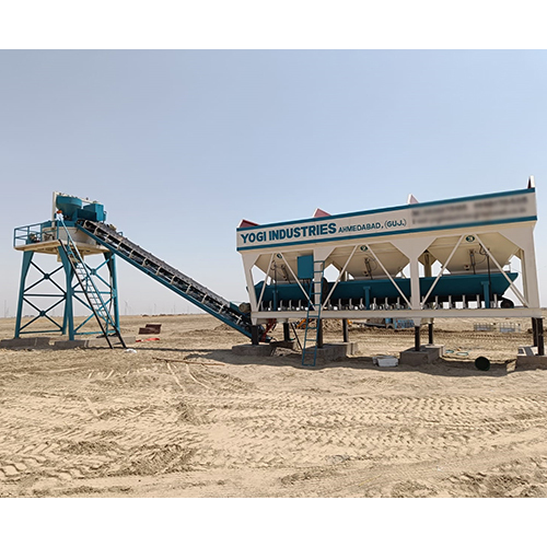 Concrete Batching Plant - Color: White