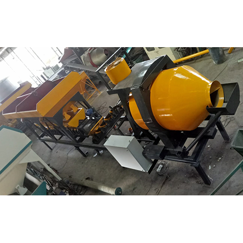 Reversible Concrete Batching Plant - Color: White