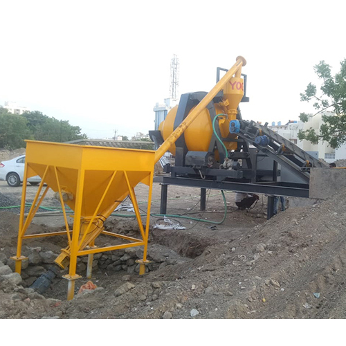 Reversible Concrete Batching Plant - Color: White