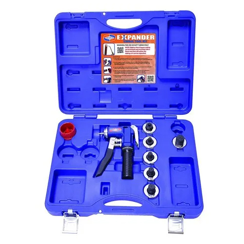 Uniweld Uek1 Expander Swage Tool Kit (3-8,1-2,5-8,3-4,7-8,1-1-8) And Deburring Tool