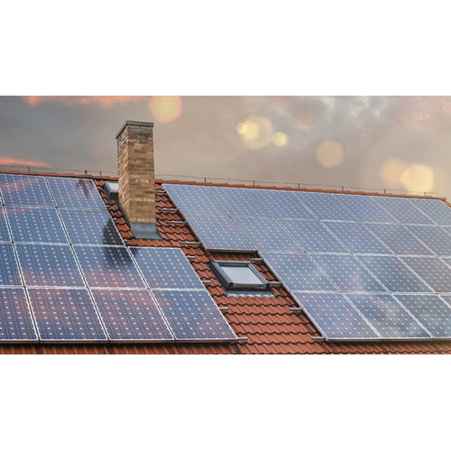 Residential Solar Rooftop - Material: Polycrystalline Silicon