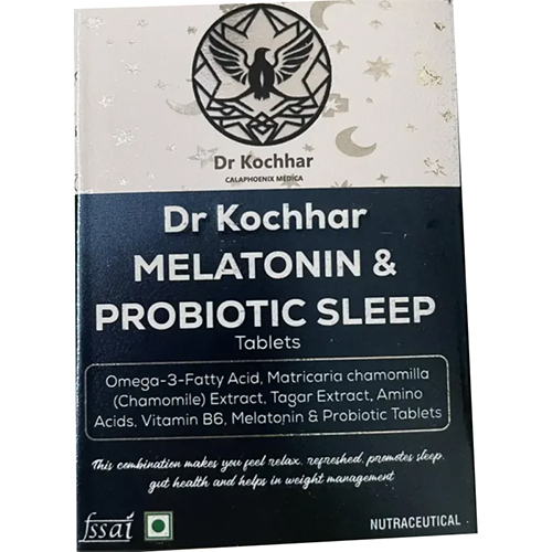 Melatonin And Probiotics Tablets - Recommended For: Weight Management