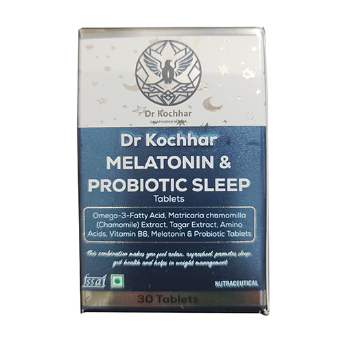 Dr Kochhar Melatonin And Probiotics Sleep - Dosage Form: Tablet