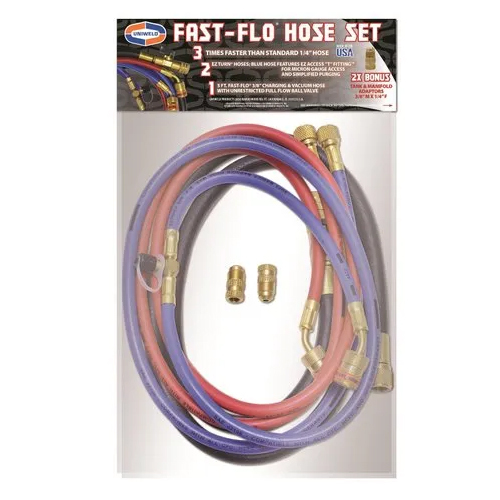 यूनिवेल्ड फास्ट-फ्लो होज़ सेट