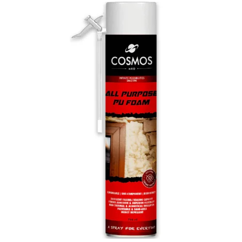 Cosmos All Purpose Polyurethane Foam Pu Foam Spray - Physical Form: Liquid