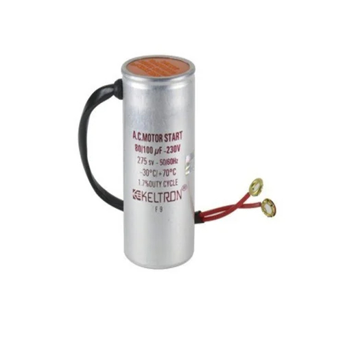 Keltron Motor Start Capacitors - Capacitance: 80/100 Uf