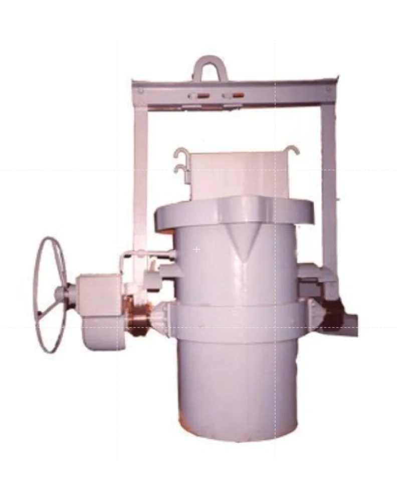 500 Kg Lip Pouring Ladle - Color: White