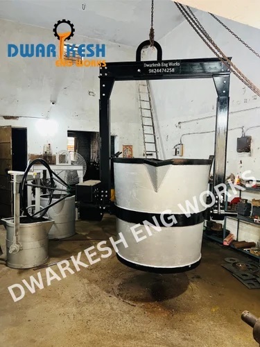 Geared Tilting Ladles - Capacity: 100Kg - 40 Ton