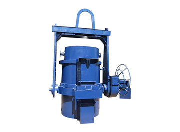 Cupola Melting Ladle - Color: Blue