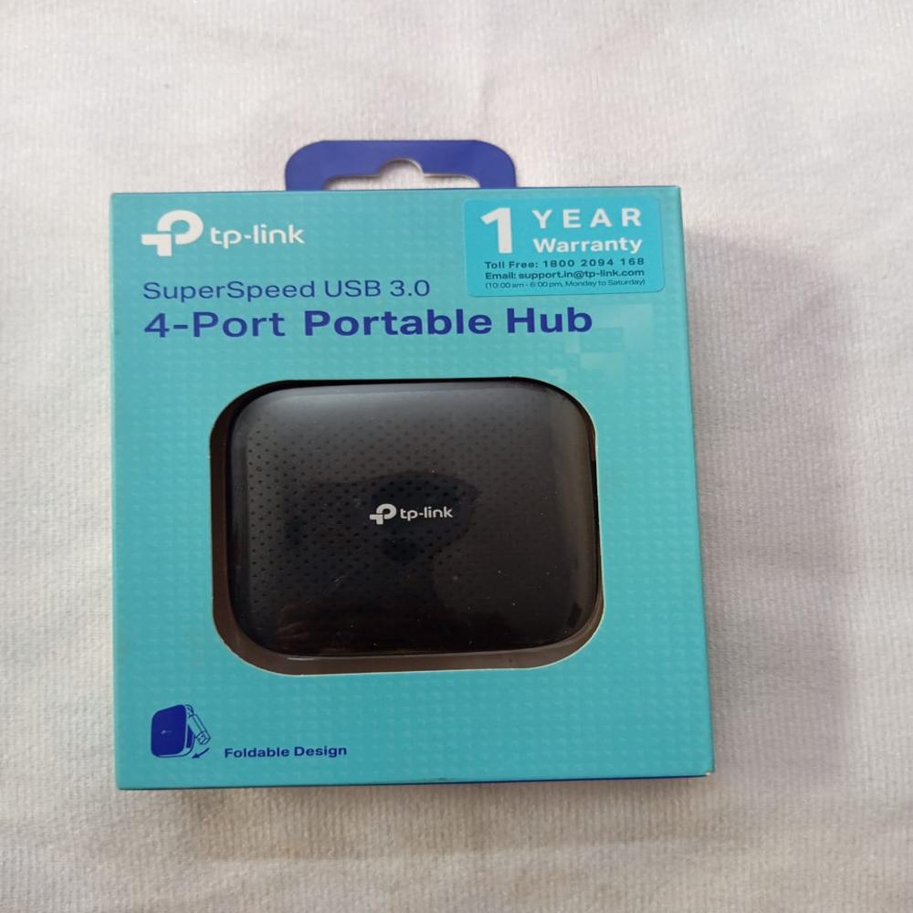Tp Link Uh400 Usb 3.0 Hub - Color: Black
