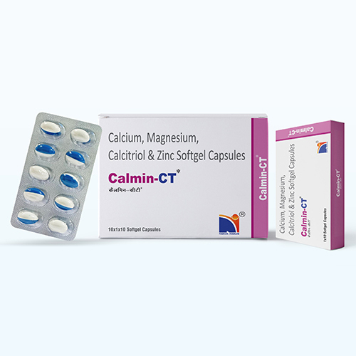 Calmin-Ct Softgel Capsules - Drug Type: General Medicines