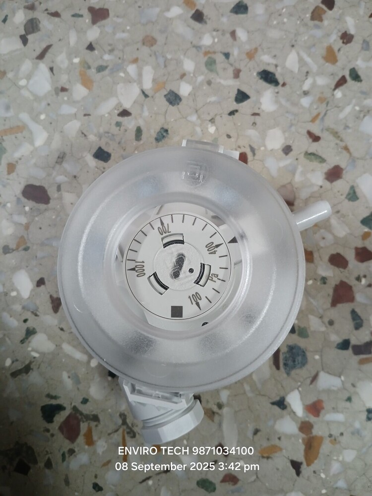 HUBA CONTROL 604.9500001 DIFFERENTIAL PRESSURE SWITCH 10-50 MBAR