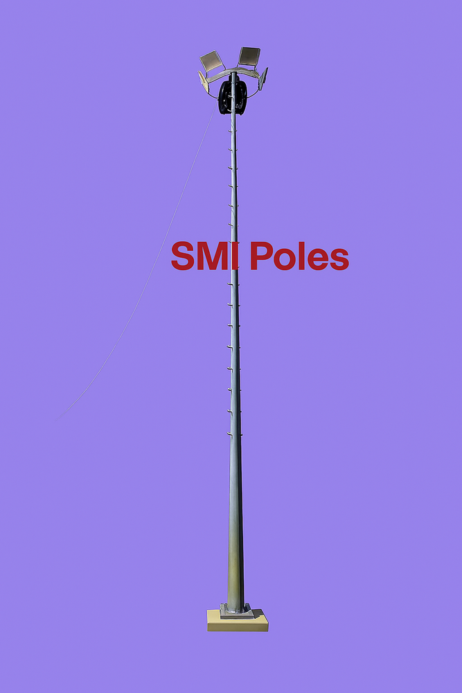 12 Meter High Mast Lighting Pole
