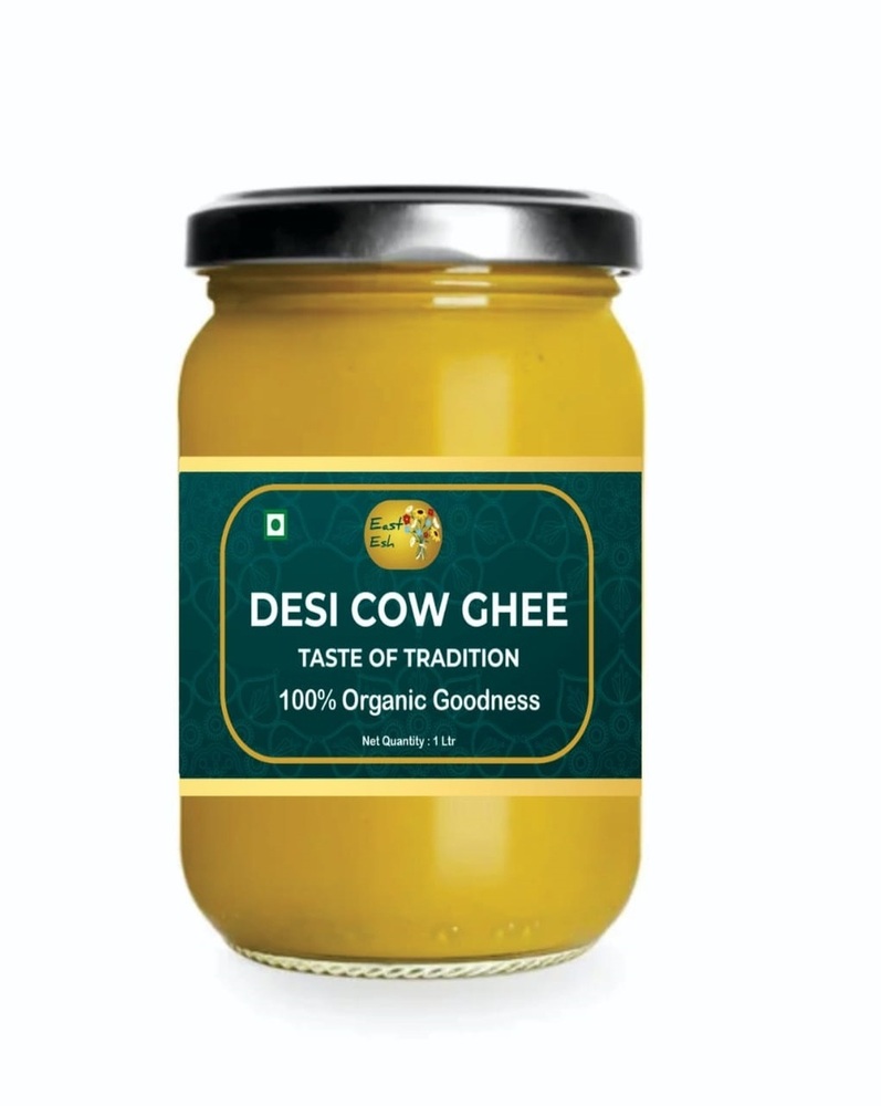 1L Desi Cow Ghee - Color: Yellow
