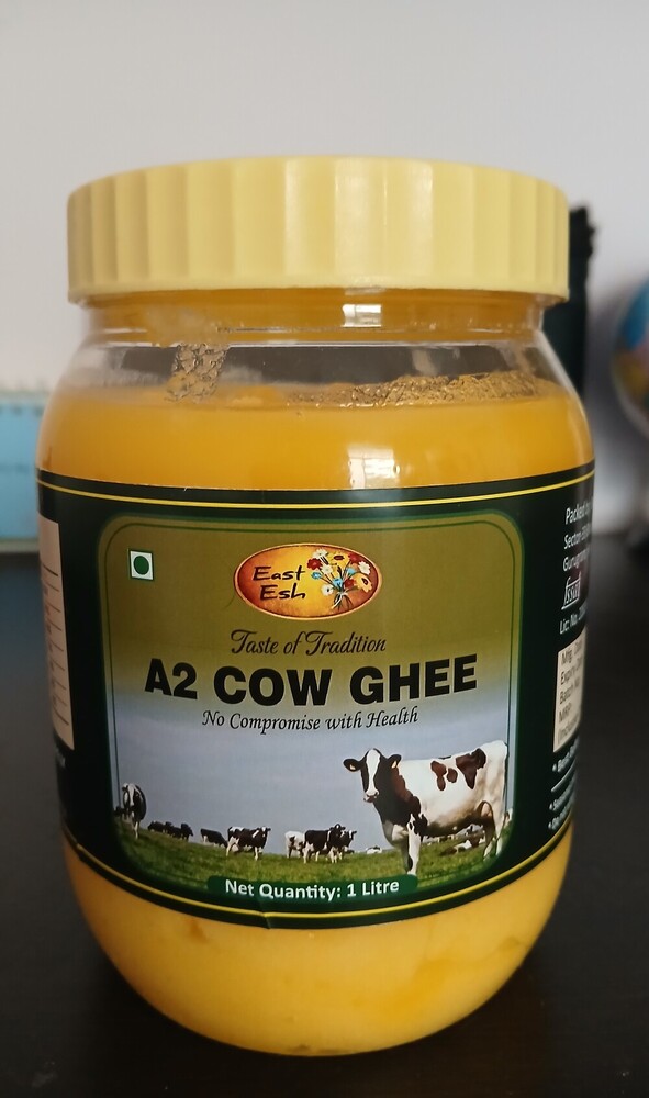 1L Desi Cow Ghee - Color: Yellow