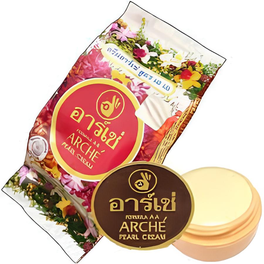 Arche Pearl Cream 3g - Herbal Extracts , Radiant Face Cream For Natural Beauty And Effective Self-care Moments