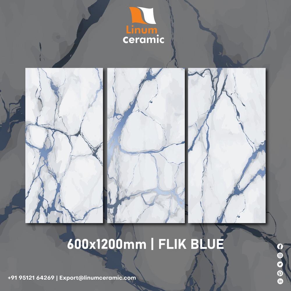 600x1200 Mm Cerato Ash Glossy Finish Tile at 330.40 INR in Morbi