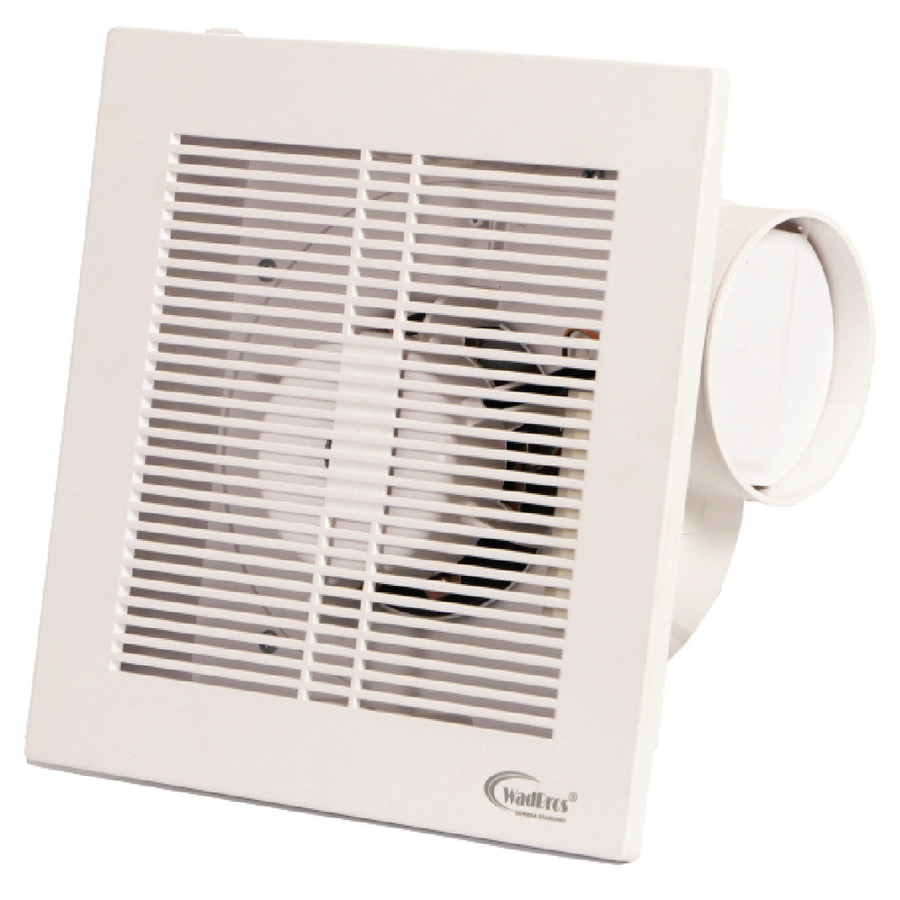 BPT Ceiling Exhaust Fan - ABS Material, 256 x 256 mm Size, White Color | 220-240 Volt Power, 24 Month Warranty, Ceiling Installation