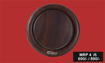 Disc Valve Dark Wood - Color: Brown