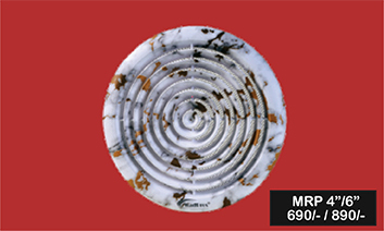 Net Diffuser Marble - Color: White