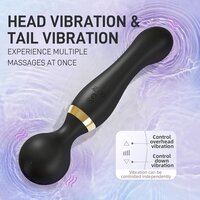 Strong Vibrating Dual Head Vibrator Personal  Massager
