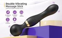Strong Vibrating Dual Head Vibrator Personal  Massager